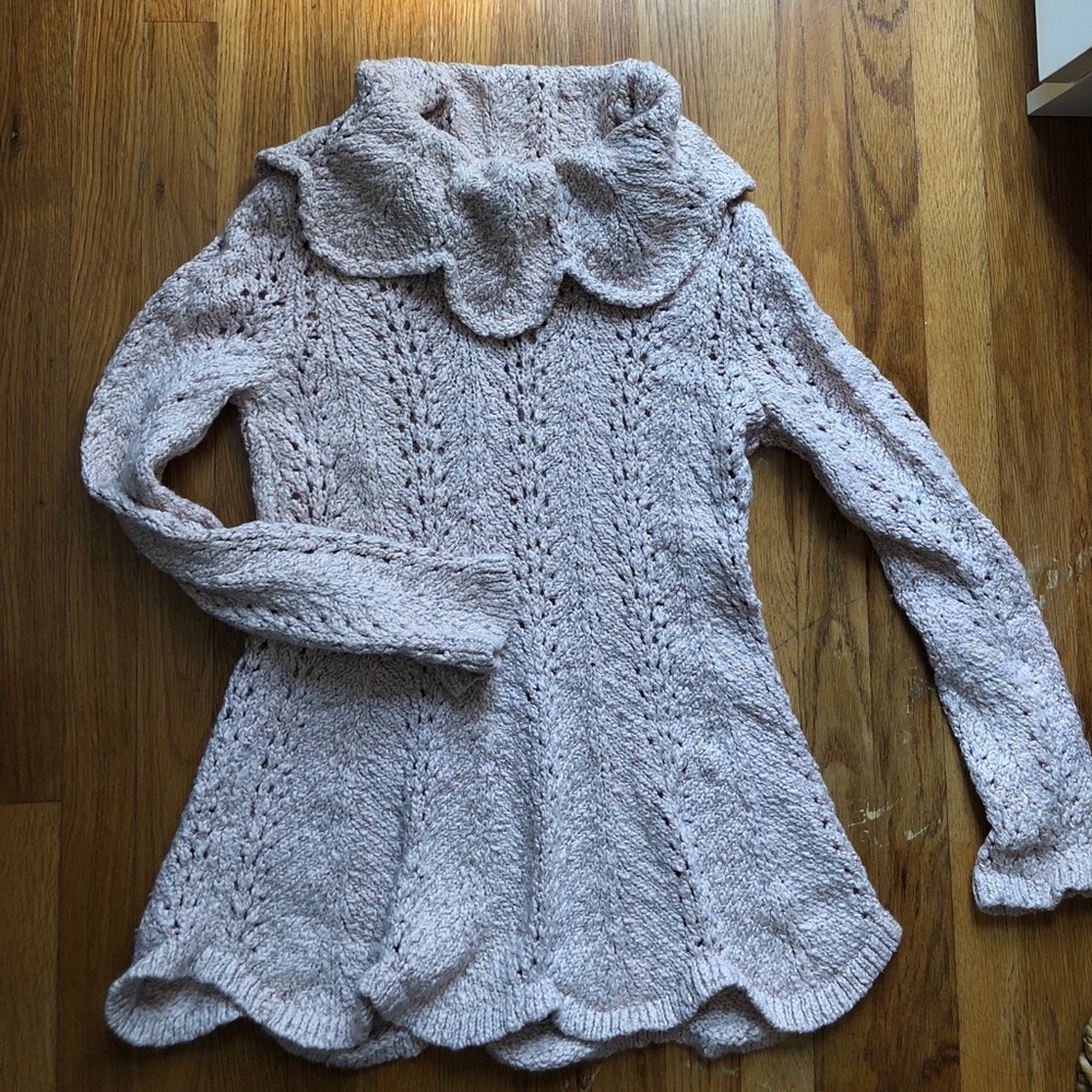 Pink sweater